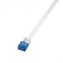 Logilink SlimLine - Kabel krosowy - RJ-45 (M) - RJ-45 (M) - 50 cm - UTP - CAT 6 - Biały (CF2021U)