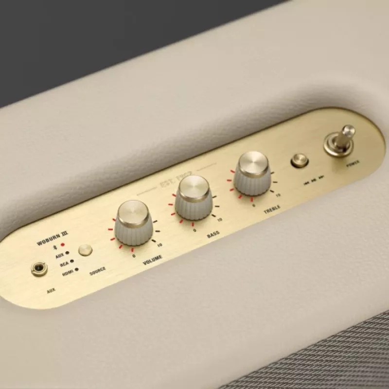 Głośnik Marshall Woburn III, Bluetooth, kremowy