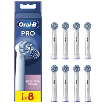 Głowice zapasowe do szczoteczki do zębów Oral-B EB60-8 — Wrażliwe ultracienkie, opakowanie 8 szt.