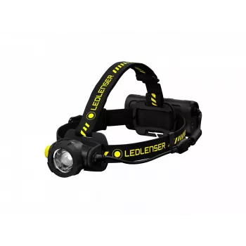 Latarka czołowa Led Lenser H15R Work czarno-żółta