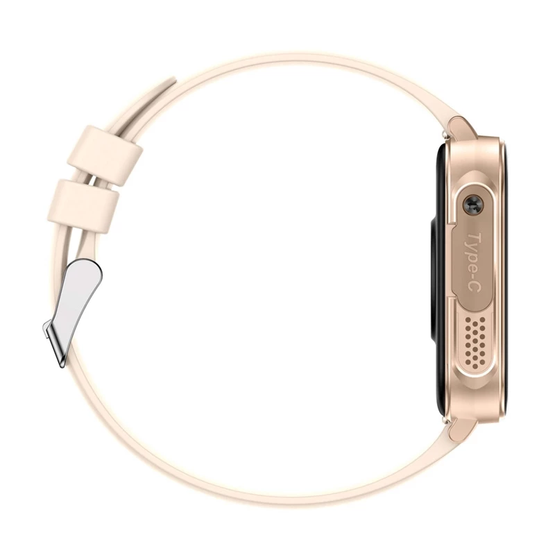 Smartwatch Colmi P80 (złoty) — Złote wykończenie Colmi P80