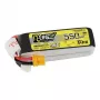 Bateria Tattu R-Line 550mAh 14,8V 95C 4S1P — pakiet LiPo do modeli RC