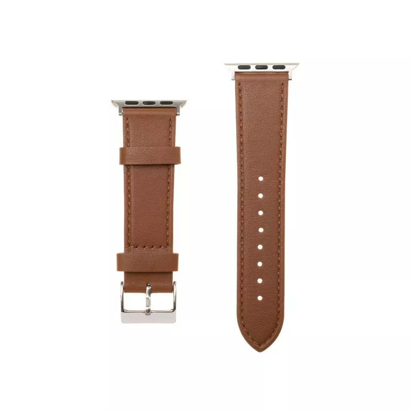 Skórzany pasek do zegarka FIXED FIXLST-434-BRW do Apple Watch 42/44/45/46/49 mm — brązowy
