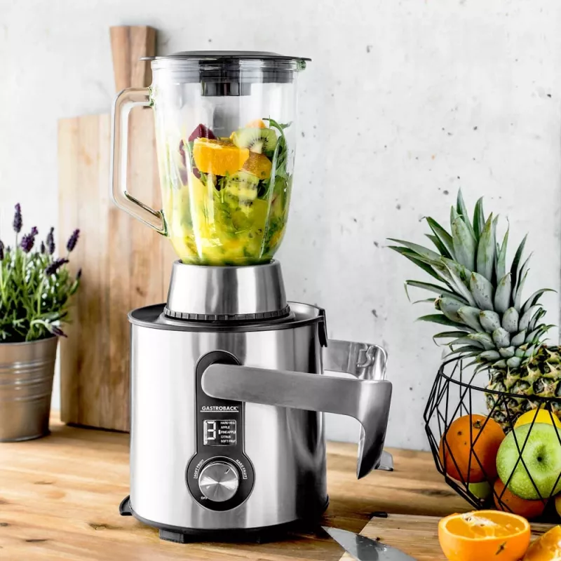 Wyciskarka odśrodkowa Gastroback Design Digital Pro 1300 W Czarna Stal nierdzewna
