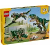 Zabawka konstrukcyjna LEGO Creator 3-w-1 T.Rex, zestaw do zbudowania, 626 szt., wysokość 150 mm, wiek 9+