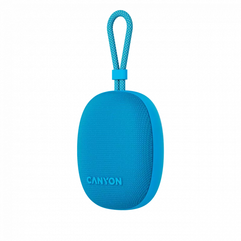 Canyon OnMove 12 - przenośny głośnik Bluetooth v5.3 - 5W - TWS - IPX7 - 12 godzin - ładowanie USB-C