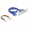 DeLOCK karty interfejsów/adapter 61065 Wewnętrzny USB 3.2 Gen 1 M.2 Męski