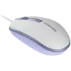 Mysz CANYON M-10 przewodowa biała lawendowa
