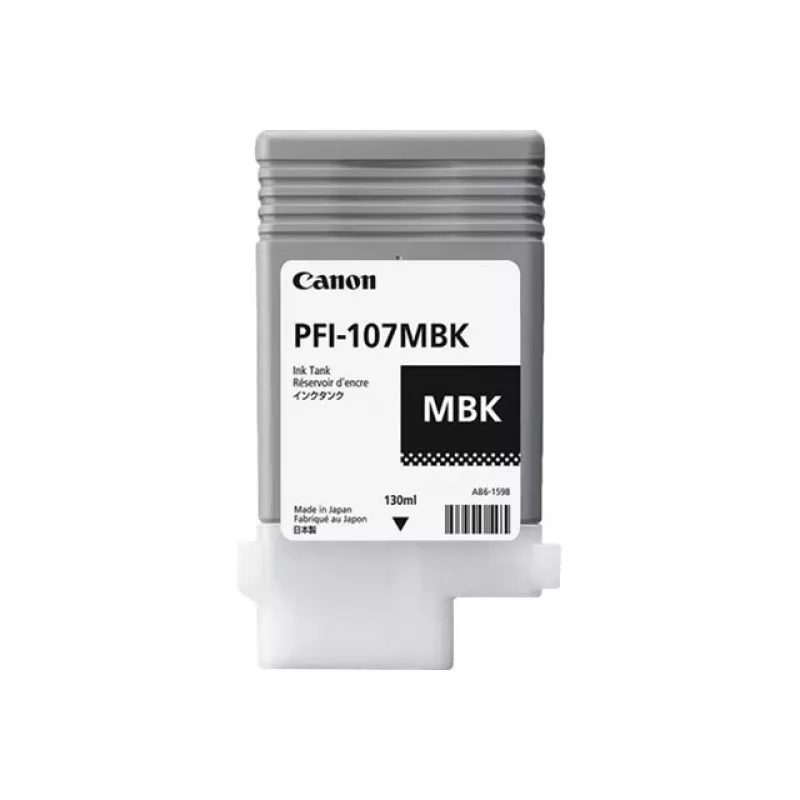 Canon PFI-107MBK oryginalny wkład atramentowy 1 szt. Matowa czerń