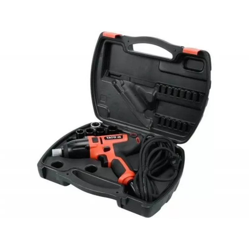 Klucz udarowy Yato YT-82020 1/4 inch 3300 obr./min 450 N⋅m czarny, czerwony 450 W