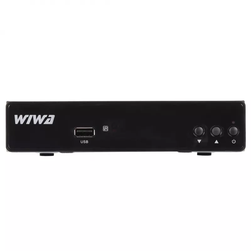Tuner TV WIWA H.265 LITE — tuner DVB-T / DVB-T2 z obsługą H.265, Full HD, HDMI, USB, SCART
