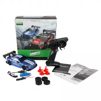 Samochód RC Drift Amewi 21111, Elektryczny 1:24, Li-Ion 500 mAh, dla dzieci od 8 lat