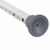 Okrągły aluminiowy stołek prysznicowy