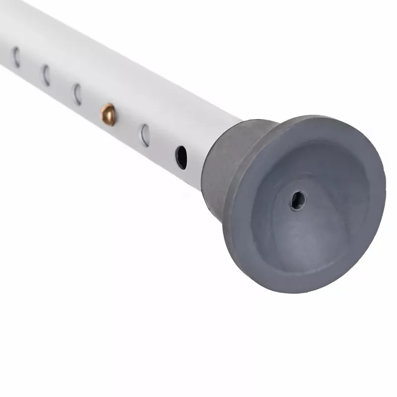 Okrągły aluminiowy stołek prysznicowy