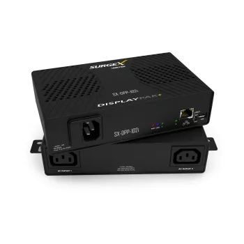 SurgeX Surge Protector DisplayPak IP Controlled SX-DPP-102I — sieciowy ochronnik przepięć