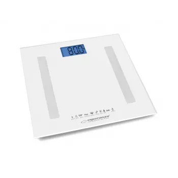 Waga osobista Esperanza EBS016W Square White Elektroniczna waga osobista