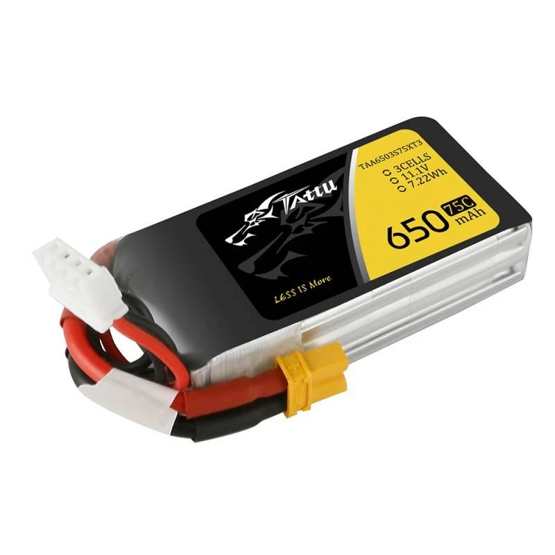 Bateria Tattu 650mAh 11,1V 75C 3S1P