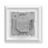 Szklany termostat ścienny Homematic IP model 161458A0 — cyfrowy, biały, 230 V, IP20