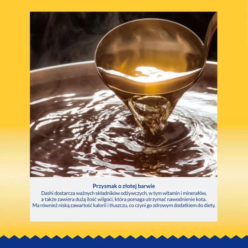 Przysmak dla kota INABA Dashi Delights Chicken & Tuna Bouillon, saszetka 70 g, bez zbóż, bez glutenu, bez soi
