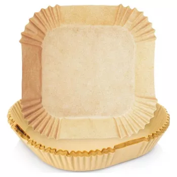 Papierowe wkłady do frytkownicy powietrznej 20×20 cm, opakowanie 50 szt. — Extralink HOME