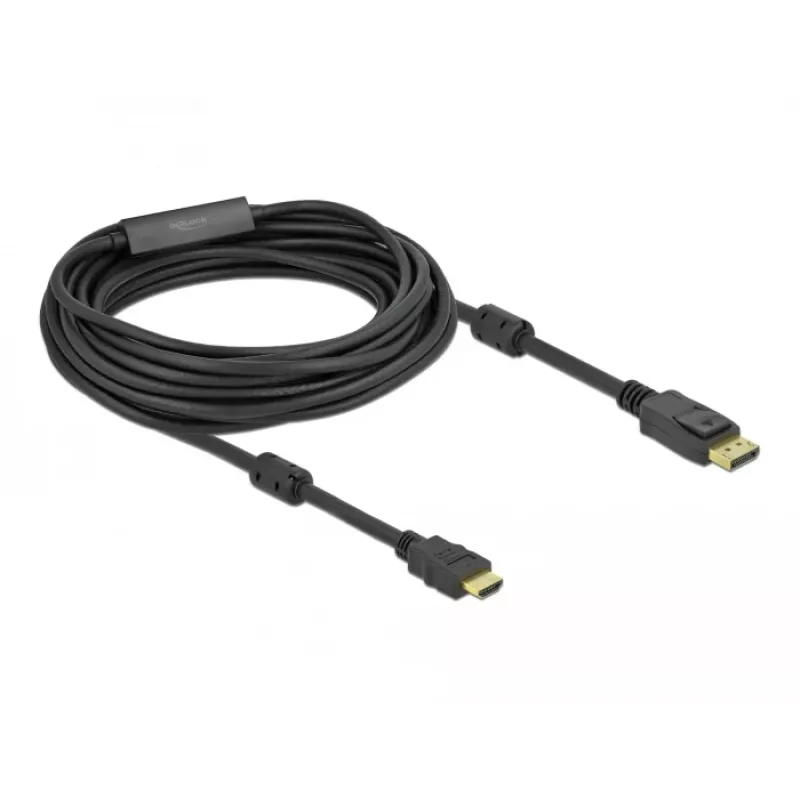 Aktywny kabel DisplayPort na HDMI DeLOCK 85960 10m 4K 60Hz