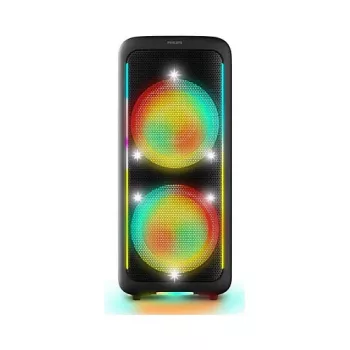Przenośny głośnik imprezowy Philips TAX5000E/10 2-drożny, 100 W RMS, Bluetooth, 20–20000 Hz, 4 Ω, czarny