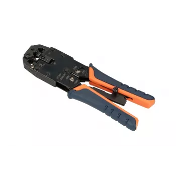 Narzędzie do zaciskania RJ45 Extralink 4P+6P+8P z zapadką do wtyków modularnych, 1 szt.