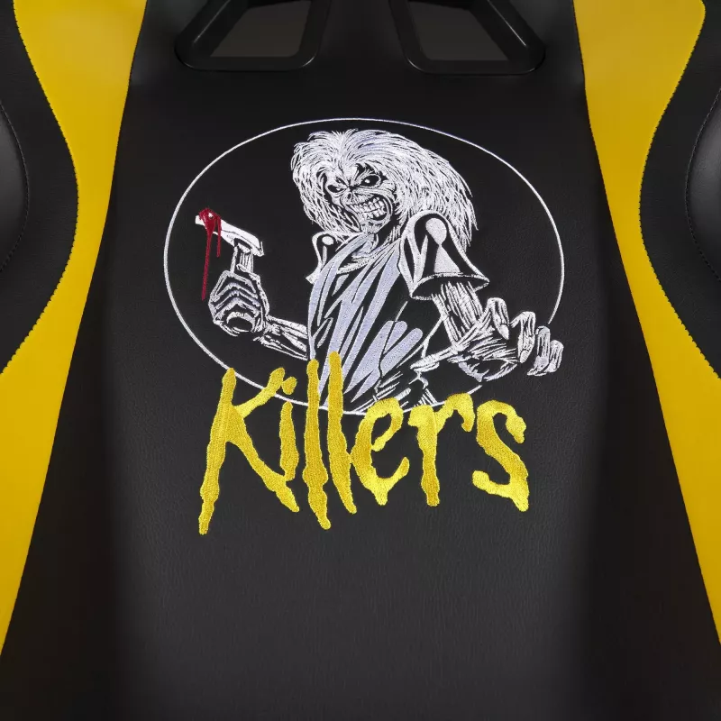 Fotel gamingowy SUBSONIC Subsonic Pro Iron Maiden Killers — ergonomiczna konstrukcja, regulowana wysokość