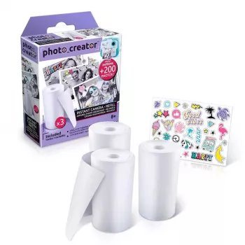 Instant Camera Canal Toys Photo Creator CLK002 biały Direct Thermal
