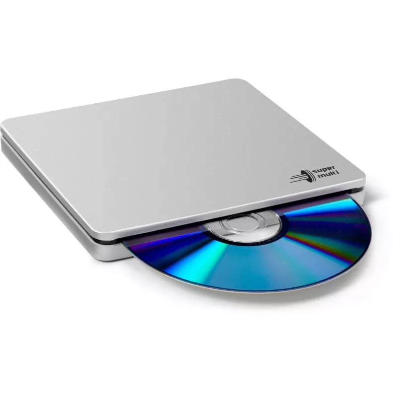 GP70NS50 SLIM, Zewnętrzna nagrywarka DVD (Srebrny, zewnętrzna, USB 2.0, 5,25)