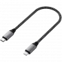 Satechi ST-TCL10M kabel USB 0,25 m USB C USB C/Lightning czarno-szary