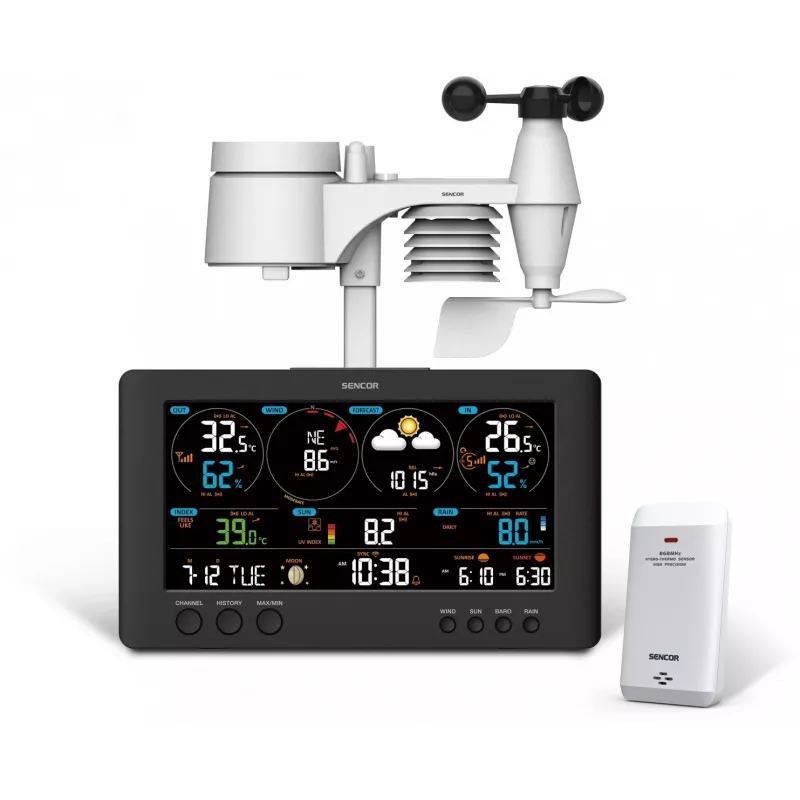 SENCOR SWS 12500 WiFi PRO stacja meteorologiczna