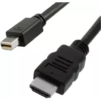 Kabel wideo VALUE - DisplayPort / HDMI - Mini DisplayPort (M) na HDMI (M) - 3 m - Ekranowany - Czarny (11.99.5797)