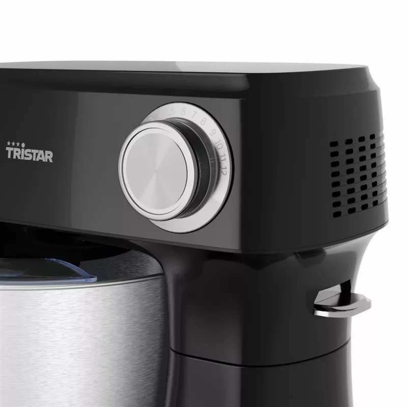 Mikser planetarny Tristar MX-4870, 800 W, misa ze stali nierdzewnej 4,5 L, czarny