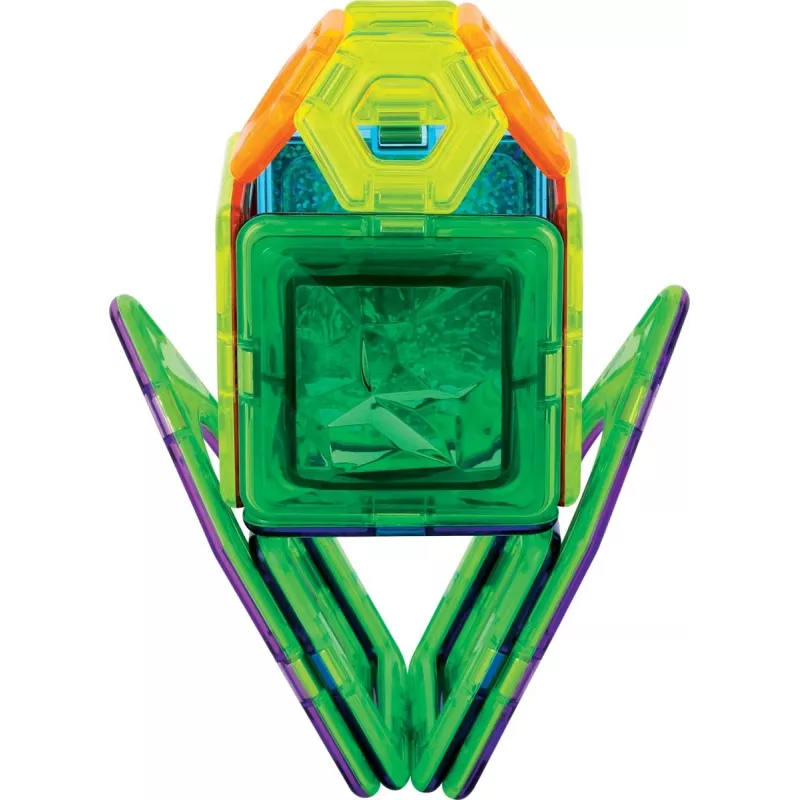 MAGFORMERS Twinkling Garden — zestaw magnetycznych klocków konstrukcyjnych, 27 elementów