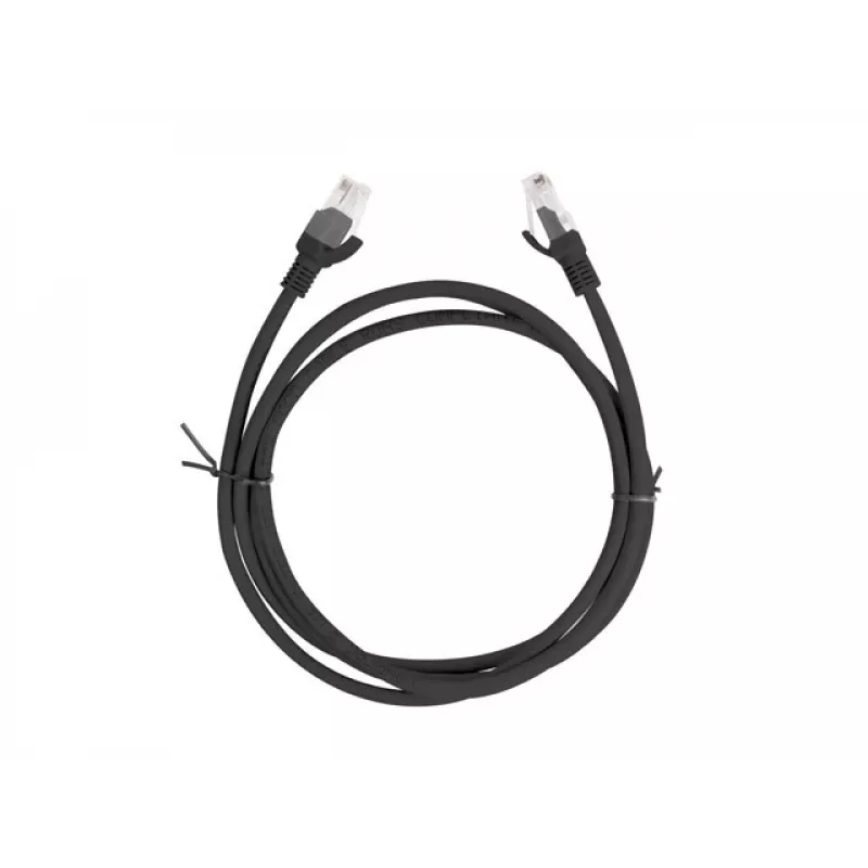 Patchcord cat.5e 1,5M UTP czarny