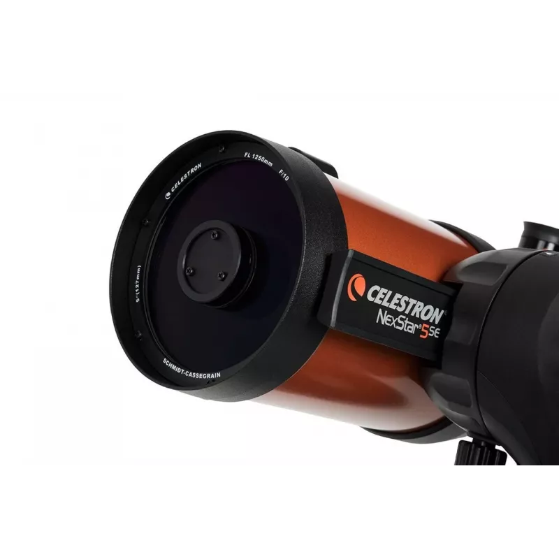 Celestron Nexstar 5SE katadioptryczny 295x czarny, pomarańczowy