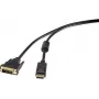 Renkforce RF-3301148 Adapter kabla wideo 0,5 m DisplayPort DVI-D Czarny (RF-3301148)