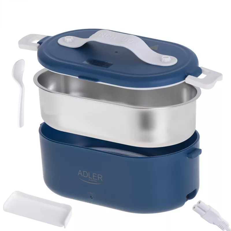 Adler Elektryczna Torba na Lunch | AD 4505 | Materiał Plastik | Niebieski