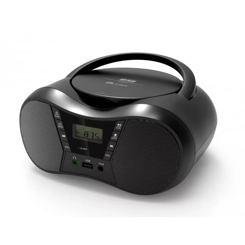 Odtwarzacz radiowy CD LILA2 USB/BT czarny