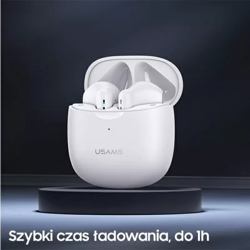 Słuchawki Bluetooth Usams TW S 5.0 IA Series biały