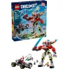 LEGO DREAMZZZ 71497 Mech Tygrysa Coopera i Samochód Hot Rod Zero