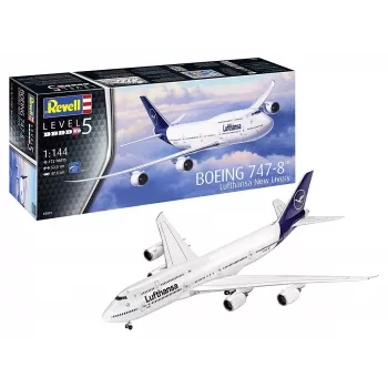 Model samolotu Revell Boeing 747-8 Lufthansa New Livery