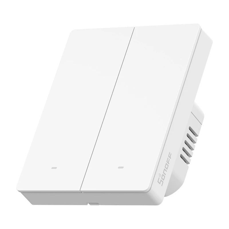WiFi inteligentny przełącznik ścienny Sonoff M5-2C-80W 2-kanałowy do ramki