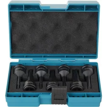 Makita E-23628 - Zestaw nasadek udarowych T-Impack Czarny 1/2 | Długość 78,0 mm | w zestawie (E-23628)