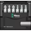 Wera Zestaw bitów 7-częściowy Bit-Check 7 Universal 4 05135810001 Phillips, Pozidriv, Torx wewnętrzny (05135810001)