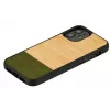Etui na telefon man and wood do iPhone 12 mini — bamboo forest Czarny
