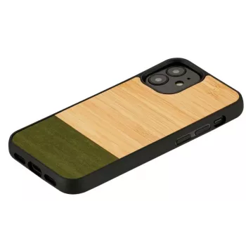 Etui na telefon man and wood do iPhone 12 mini — bamboo forest Czarny