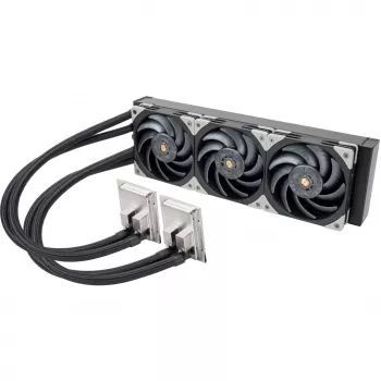 Chłodnica SILVERSTONE SST-XE360PDD 360 mm, chłodzenie wodne, czarno-srebrna