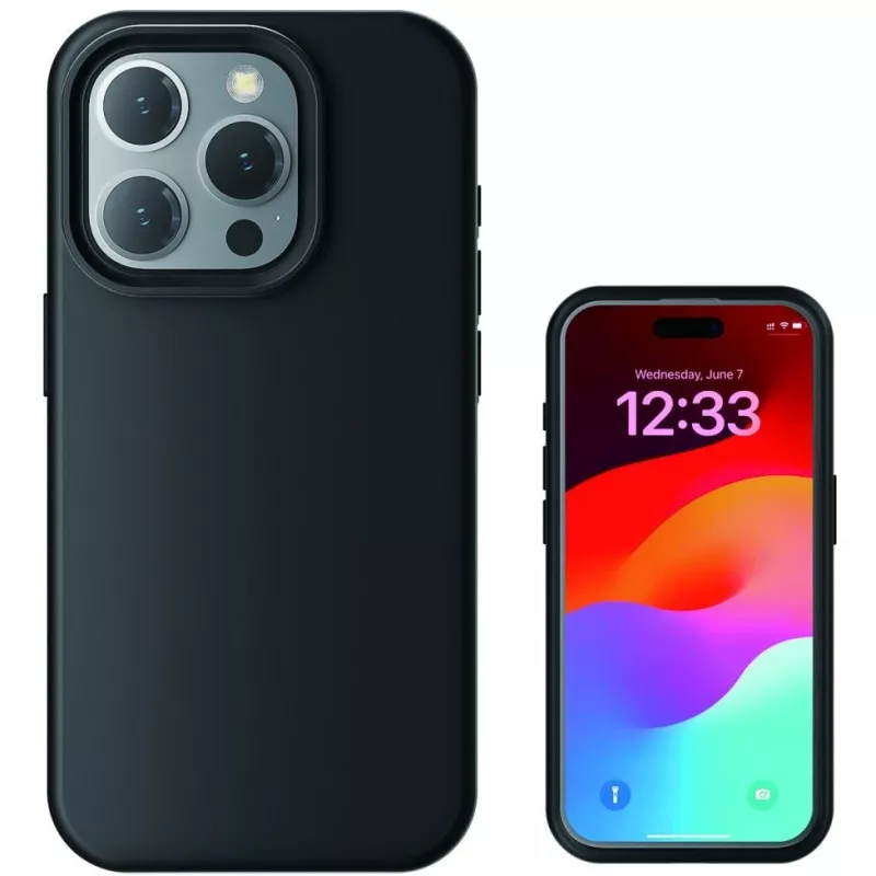 4smarts 540580 - Etui - Apple - iPhone 15 Pro - 15,5 cm (6.1) - Czarny